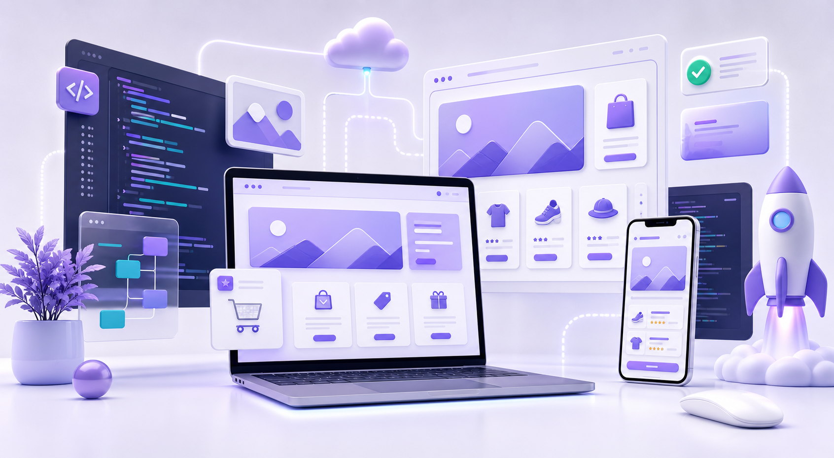 Website design service visual